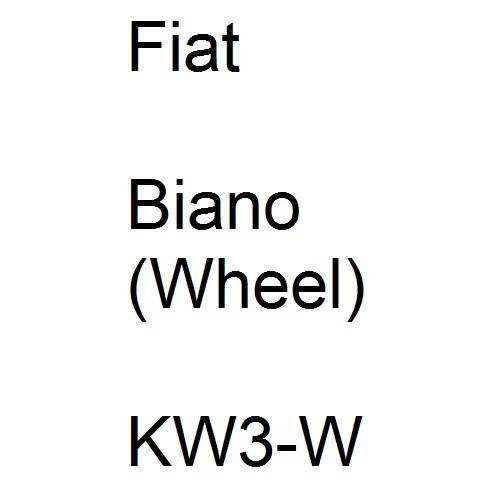 Fiat, Biano (Wheel), KW3-W.